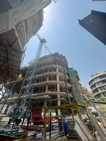 The Rings, Jumeirah 2 construction progress — 26 August 2026, 35.07% complete, photo 7 of 8