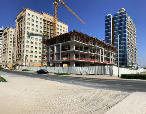 Ход строительства A 99, DubaiLand Residence Complex — 20 декабря 2024, готовность 21.04%, снимок 6 из 6