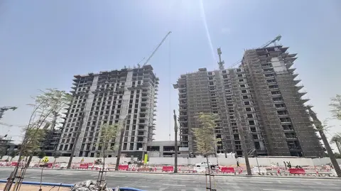 Ход строительства Club Drive, Dubai Hills Estate — 12 июля 2025, готовность 40.94%, снимок 5 из 11
