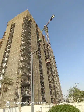 Ход строительства Club Drive, Dubai Hills Estate — 29 сентября 2025, готовность 43.62%, снимок 4 из 7
