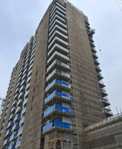 Ход строительства Club Drive, Dubai Hills Estate — 13 января 2026, готовность 55.00%, снимок 6 из 7