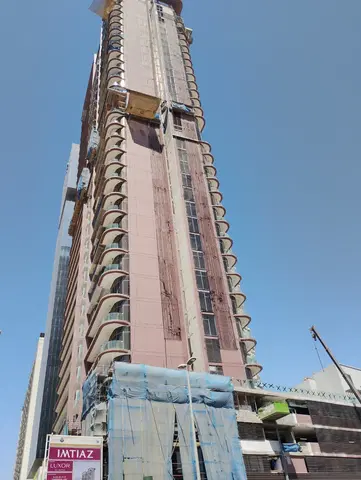 Luxur Tower By Imtiaz, Jumeirah Village Circle construction progress — 4 June 2026, 80.04% complete, photo 8 of 13
