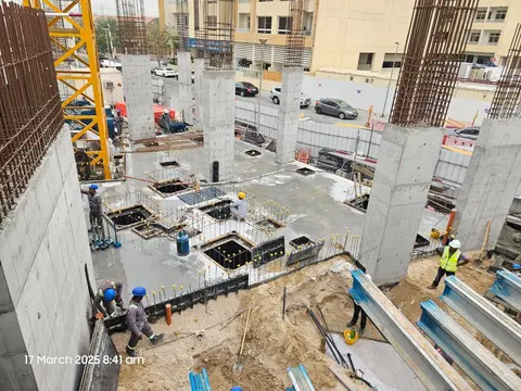Ход строительства Santorini Residences, JVT District 2 — 17 марта 2025, готовность 12.38%, снимок 4 из 5