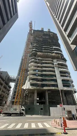 Ход строительства Volta Tower, Downtown Dubai — 18 августа 2026, готовность 29,26%, снимок 6 из 10