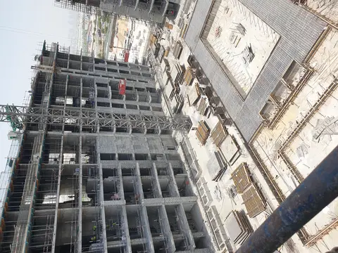 Ход строительства Symphony, Town Square — 3 июля 2025, готовность 35.58%, снимок 7 из 8