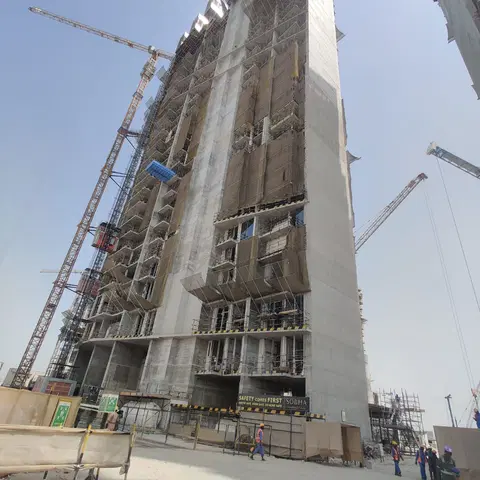 Ход строительства 330 Riverside Crescent, Sobha Hartland 2 — 28 июля 2025, готовность 31.03%, снимок 5 из 9