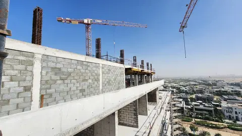 Ход строительства Ellington House 4, Dubai Hills Estate — 10 декабря 2025, готовность 44.59%, снимок 6 из 7