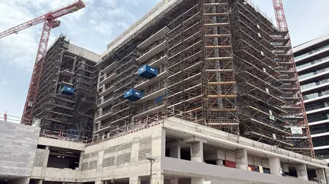 Ход строительства Ellington House 4, Dubai Hills Estate — 26 марта 2026, готовность 50.35%, снимок 10 из 11