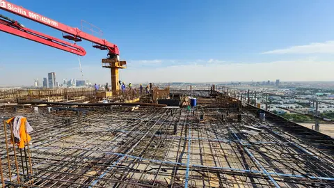 Ход строительства Royal Regency Suites, Business Bay — 22 декабря 2025, готовность 42.33%, снимок 4 из 9