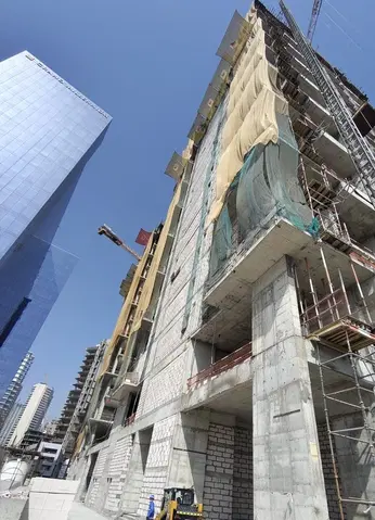 Ход строительства Royal Regency Suites, Business Bay — 23 марта 2026, готовность 47.11%, снимок 9 из 10