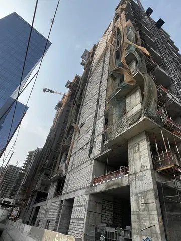 Ход строительства Royal Regency Suites, Business Bay — 19 августа 2026, готовность 56.18%, снимок 9 из 9