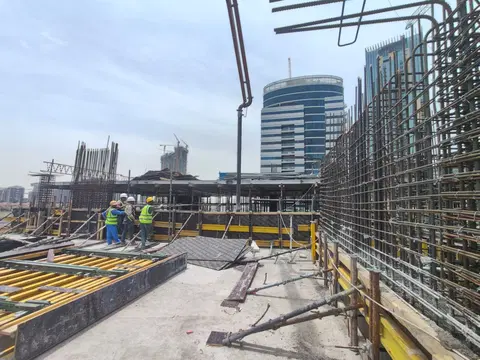 Ход строительства Manhattan 1 By Sd, Jumeirah Village Circle — 23 апреля 2026, готовность 19,83%, снимок 8 из 9