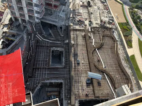 Ход строительства Central Park Plaza, Central Park at City Walk — 13 февраля 2026, готовность 26.10%, снимок 5 из 10