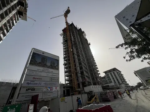 Ход строительства Central Park Plaza, Central Park at City Walk — 19 мая 2026, готовность 34,63%, снимок 3 из 8