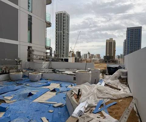 Avant Garde Residences By Skyline, Jumeirah Village Circle construction progress — 31 March 2026, 86.35% complete, photo 2 of 9
