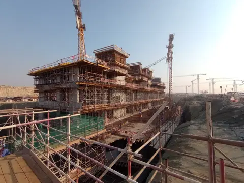 Azizi Venice 4, Azizi Venice construction progress — 10 September 2024, 19.43% complete, photo 4 of 5