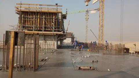 Azizi Venice 4, Azizi Venice construction progress — 10 September 2024, 19.43% complete, photo 2 of 5