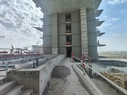 Azizi Venice 4, Azizi Venice construction progress — 21 January 2026, 57.25% complete, photo 1 of 11