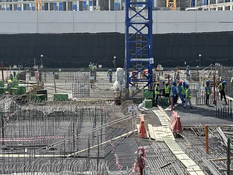 Hillside Residences 3, Al Furjan construction progress — 4 May 2026, 5.49% complete, photo 1 of 5