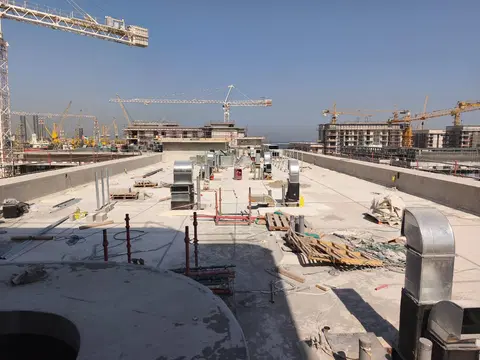 Bayline, Rashid Yachts & Marina construction progress — 19 July 2026, 61.31% complete, photo 5 of 8