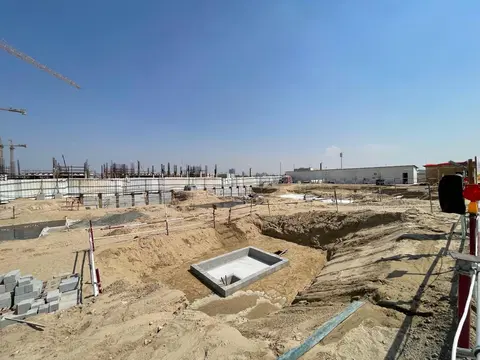 The Lakeview Villas By Ellington, Majan construction progress — 16 October 2025, 1.46% complete, photo 3 of 5