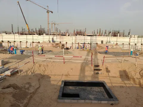 The Lakeview Villas By Ellington, Majan construction progress — 16 October 2025, 1.46% complete, photo 2 of 5
