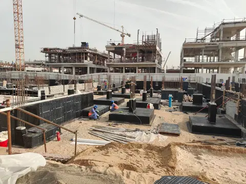 The Lakeview Villas By Ellington, Majan construction progress — 6 February 2026, 5.71% complete, photo 2 of 7