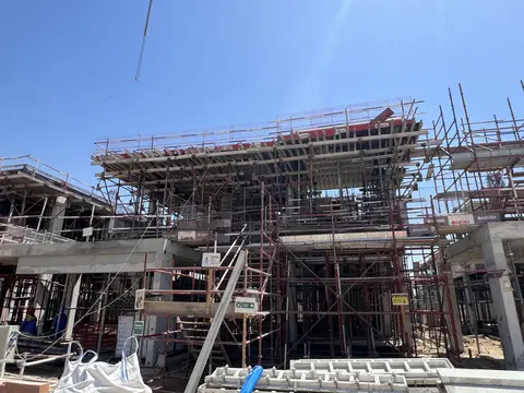 Ход строительства The Lakeview Villas By Ellington, Majan — 9 июня 2026, готовность 9,82%, снимок 5 из 6