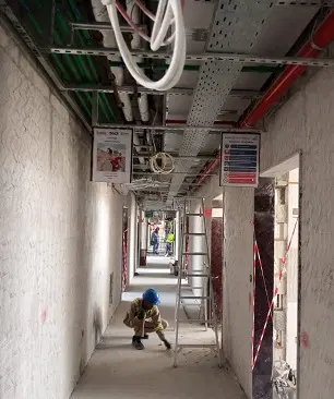 Azizi Venice 2, Azizi Venice construction progress — 10 April 2025, 42.17% complete, photo 2 of 5