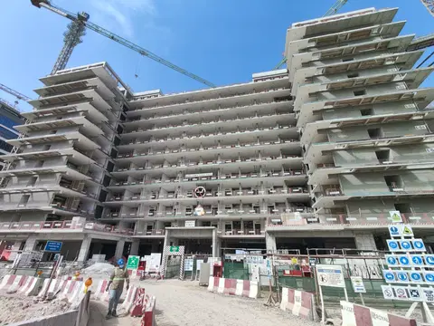 Azizi Venice 2, Azizi Venice construction progress — 21 January 2026, 54.59% complete, photo 10 of 10