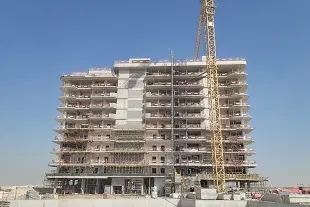Azizi Venice 1, Azizi Venice construction progress — 10 April 2025, 48.44% complete, photo 5 of 5