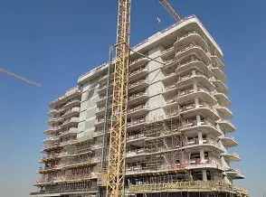 Azizi Venice 1, Azizi Venice construction progress — 10 April 2025, 48.44% complete, photo 1 of 5
