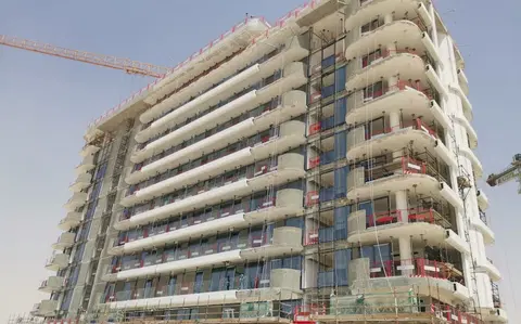 Azizi Venice 1, Azizi Venice construction progress — 13 May 2026, 67.36% complete, photo 6 of 7