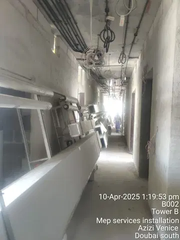 Azizi Venice 5, Azizi Venice construction progress — 10 April 2025, 34.52% complete, photo 2 of 5