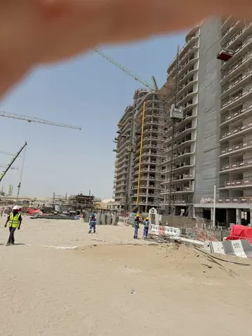 Azizi Venice 5, Azizi Venice construction progress — 31 July 2025, 45.13% complete, photo 4 of 7