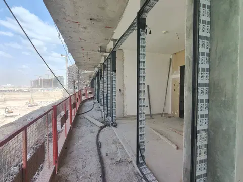 Azizi Venice 5, Azizi Venice construction progress — 21 January 2026, 55.83% complete, photo 5 of 13
