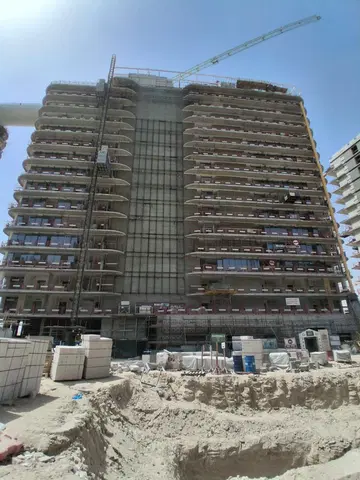 Azizi Venice 5, Azizi Venice construction progress — 13 May 2026, 63.48% complete, photo 4 of 6