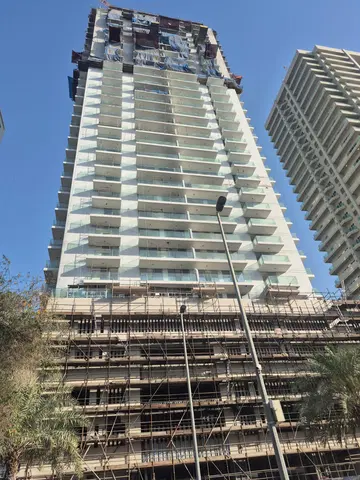 Violet Tower, JVC District 14 construction progress — 9 June 2026, 70.42% complete, photo 10 of 15