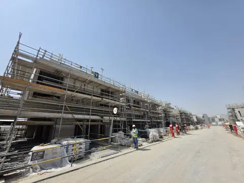 Sobha Reserve, Liwan construction progress — 5 August 2026, 75.01% complete, photo 10 of 12