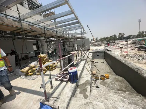 Plagette 32, Plagette 32 construction progress — 8 July 2026, 53.33% complete, photo 1 of 7