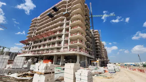Azizi Venice 9, Azizi Venice construction progress — 6 January 2026, 47.49% complete, photo 9 of 9