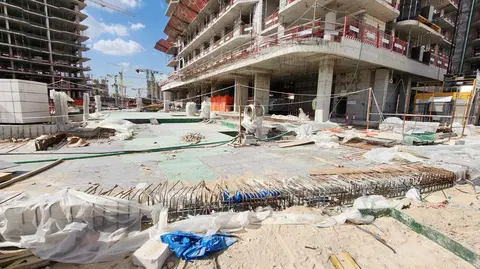 Azizi Venice 9, Azizi Venice construction progress — 6 January 2026, 47.49% complete, photo 1 of 9
