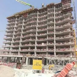 Azizi Venice 8, Azizi Venice construction progress — 7 August 2025, 38.38% complete, photo 4 of 7