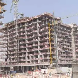 Azizi Venice 8, Azizi Venice construction progress — 7 August 2025, 38.38% complete, photo 3 of 7