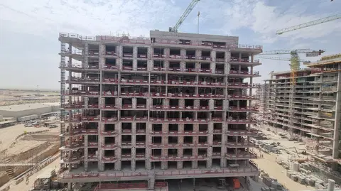 Azizi Venice 8, Azizi Venice construction progress — 7 July 2026, 53.00% complete, photo 3 of 3