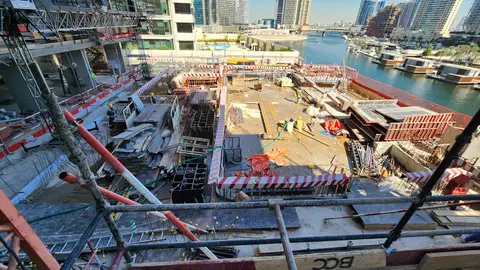 The Crestmark, Business Bay construction progress — 23 December 2025, 31.52% complete, photo 8 of 12