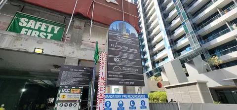 Ход строительства The Crestmark, Business Bay — 7 августа 2026, готовность 61,18%, снимок 9 из 10