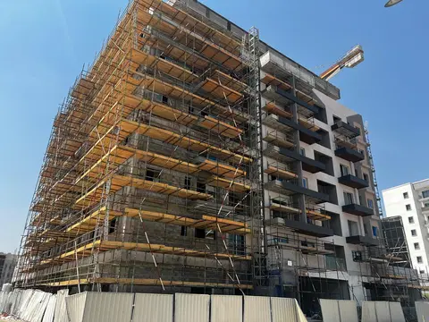 Moonsa Residences, International City 2 construction progress — 29 September 2025, 66.15% complete, photo 3 of 8