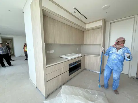 Ход строительства Eden House The Canal, Jumeirah 2 — 20 июня 2025, готовность 86.78%, снимок 7 из 9