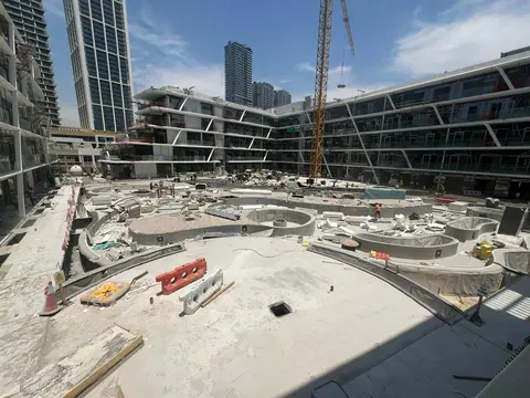 10 Oxford, JVC District 10 construction progress — 12 May 2026, 91.25% complete, photo 6 of 8
